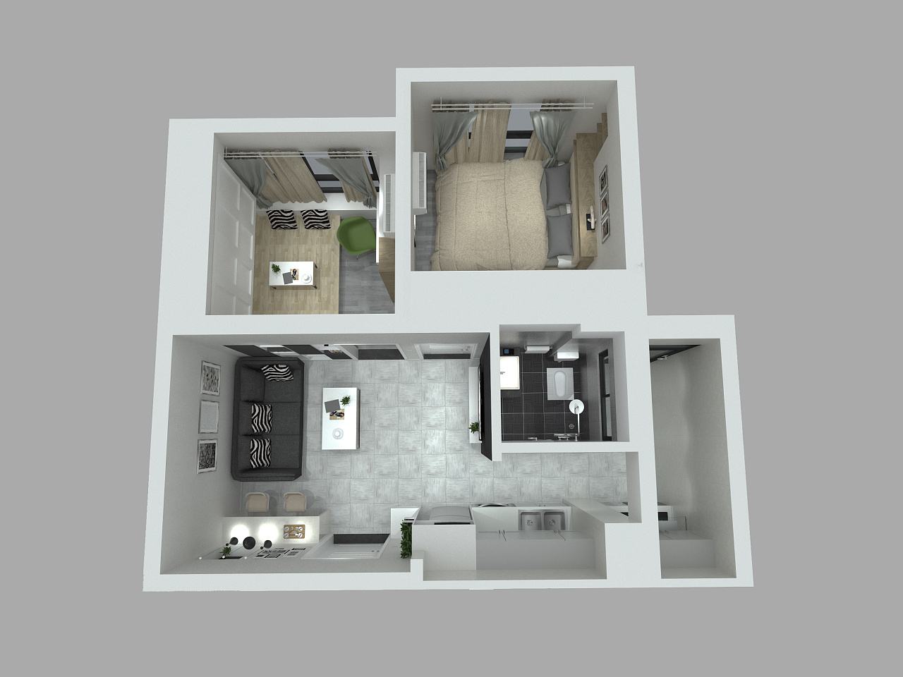 小戶型裝修的十大誤區！